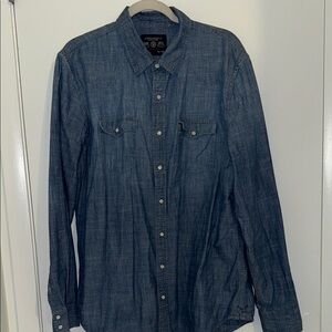 Men’s XLT American Eagle Denim Pearl Snap